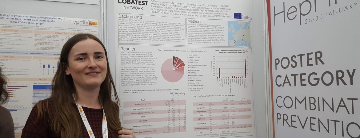 Anna-Conway-presenting-Cobatest-poster-at-HepHIV-2019